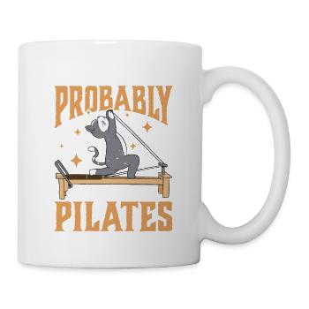 If It's Easy It's Probably Not Pilates 3 - Mug - white - Right