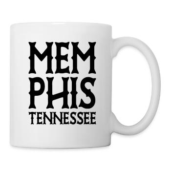 Memphis - Tennessee - United States of America USA - Mug - white - Right