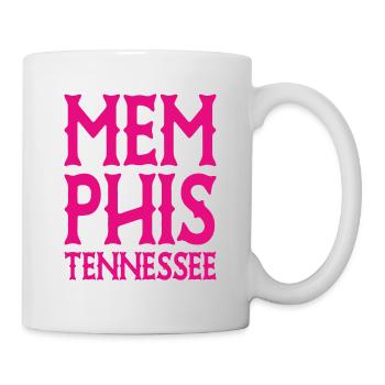 Memphis - Tennessee - United States of America USA - Mug - white - Right