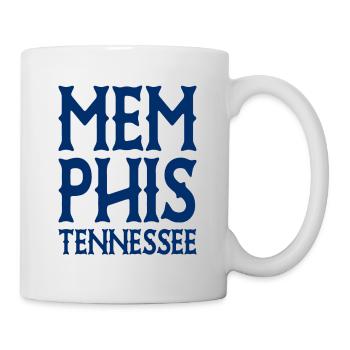 Memphis - Tennessee - United States of America USA - Mug - white - Right