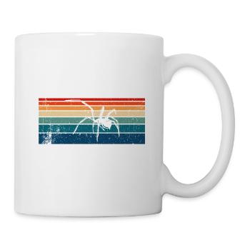 Spinnenbesitzer Spinne Spinnenzüchter - Tasse - Weiß - Rechts