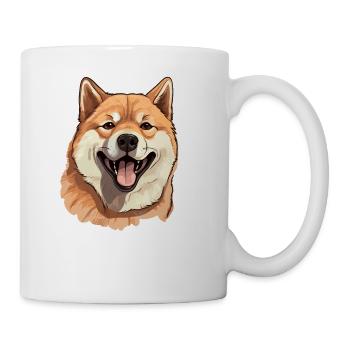 Dog Akita Inu - Mug - white - Right