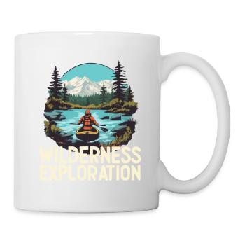 EXPLORATION DE LA NATURE SAUVAGE - Mug blanc - blanc - Droite