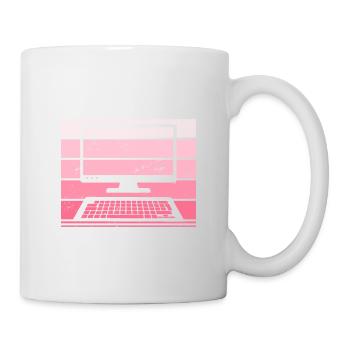 Ich brauche keinen Hammer Ich habe eine Tastatur Ich bin ein Legaler - Tasse - Weiß - Rechts