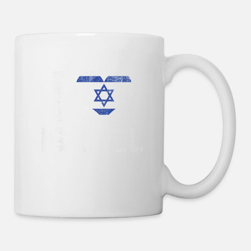 Ich Liebe Israel - Tasse - Weiß