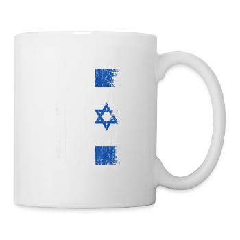Israel Usa - Tasse - Weiß - Rechts