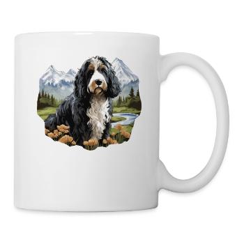 Dog Bernedoodle - Mug - white - Right