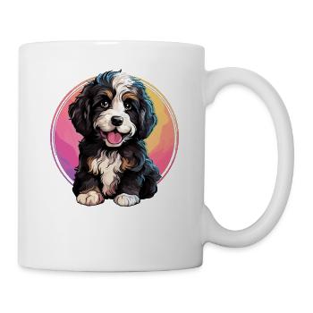 Dog Bernedoodle - Mug - white - Right