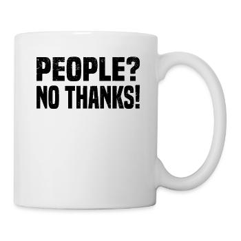 Misanthrope Antisocial Introvert - Mug - white - Right