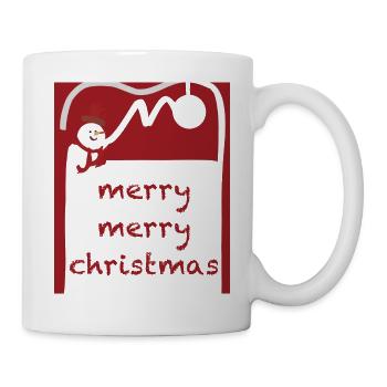 merry christmas - Mug - white - Right