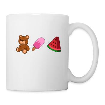 Au Pair Mädchen Kindergarten Nanny - Tasse - Weiß - Rechts