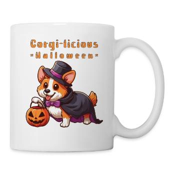 Halloween corgi - Mug - white - Right
