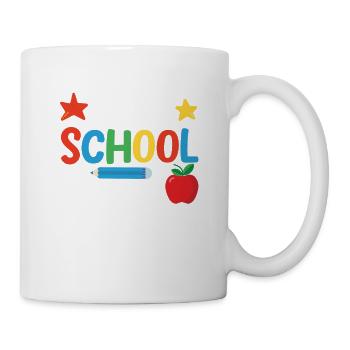 Vorschule Kader Lehrer Student Lustig 100. Tag der - Tasse - Weiß - Rechts