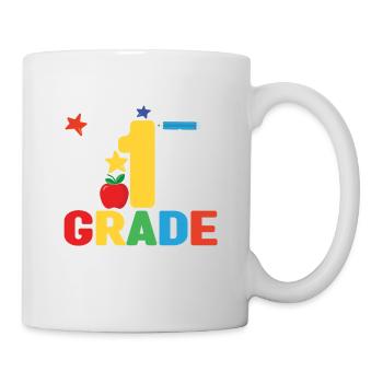 1ère année Première équipe de typographie Enseignant Jour 100 - Mug blanc - blanc - Droite