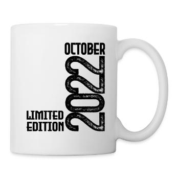 October 2022 Birthday Gift. October 2022. - Mug - white - Right