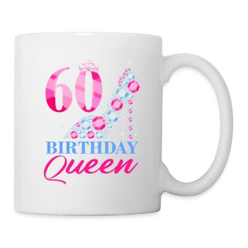 60 Birthday Queen - Mug - white - Right