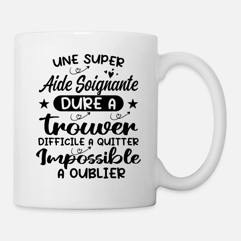 Aide Soignante Aides Soignants - Mug blanc - blanc