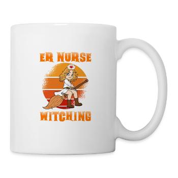Halloween Nurse Pumpkin - Mug - white - Right