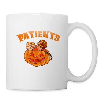 Halloween Nurse Pumpkin - Mug - white - Right