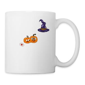Halloween Nurse Pumpkin - Mug - white - Right