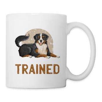 Mon chien n’est pas gâté, je suis juste bien dressé - Mug blanc - blanc - Droite