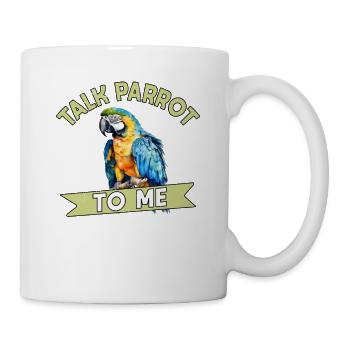 Perruche Perruche Oiseau Perruche Propriétaire - Mug blanc - blanc - Droite