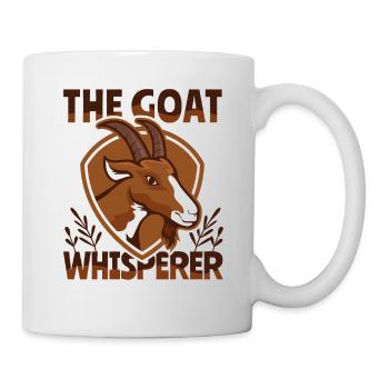 Le Goat Whisperer Agriculture Agriculteur biologique Agriculteur - Mug blanc - blanc - Droite