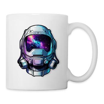 Weltraum-Galaxie-Astronaut - Tasse - Weiß - Rechts