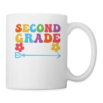 Mannschaft der zweiten Klasse 2. Mannschaft Lehrer - Tasse - Weiß - Rechts