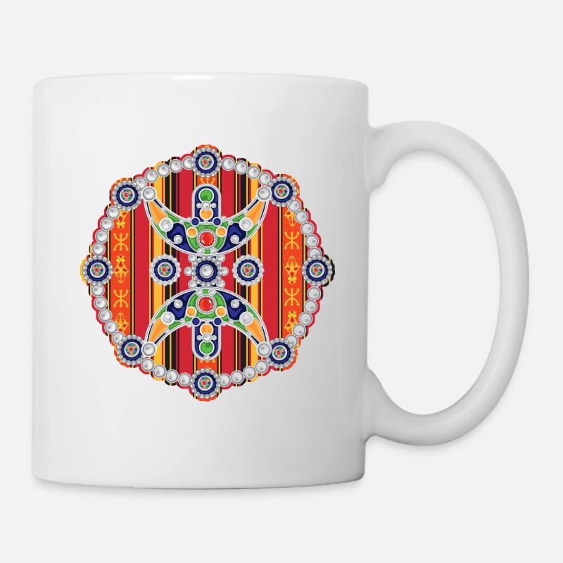 AMAZIGH ZYMBOLE BERBER Z IMAZIGHEN BIJOU KABYLE - Mug - white