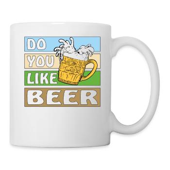 AIMEZ-VOUS LA BIÈRE - Mug blanc - blanc - Droite