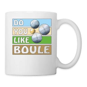 AIMEZ-VOUS LA BOULE - Mug blanc - blanc - Droite