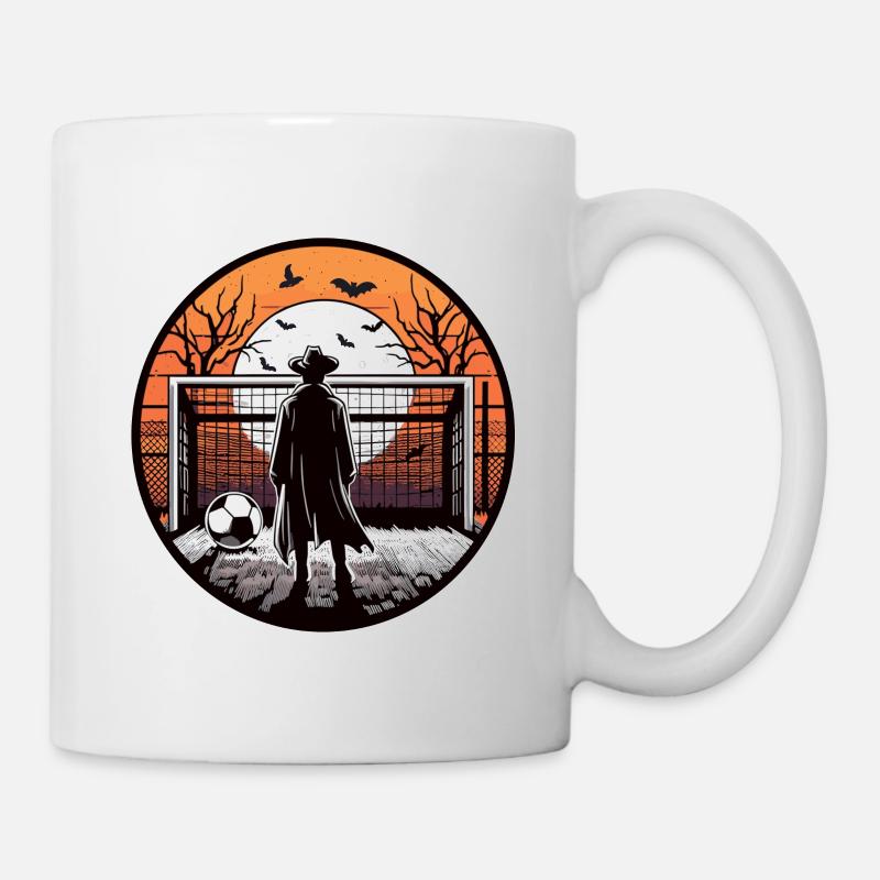 Stranger scored in Halloween night - Mug - white