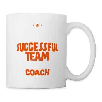 Behind Every Successful Team Is A Great Coach 2 - Mug - white - Right