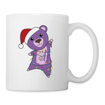 Ours Noël Hiver Animaux Ours - Mug blanc - blanc - Droite