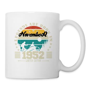 November 1952. November 1952 Birthday Gift. - Mug - white - Right