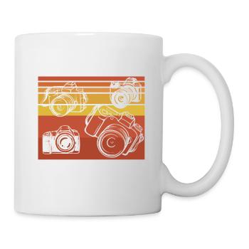 Appareil photo de photographie ne soyez pas négatif - Mug blanc - blanc - Droite
