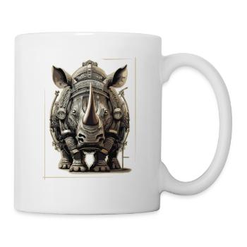 Rhinoceros Steampunk - Mug - white - Right