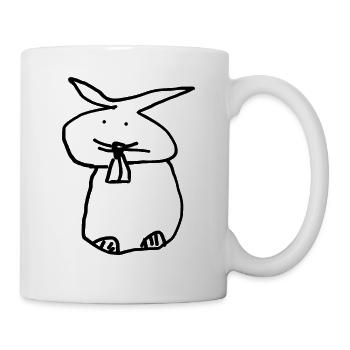 Rabbit Rabbit - Mug - white - Right