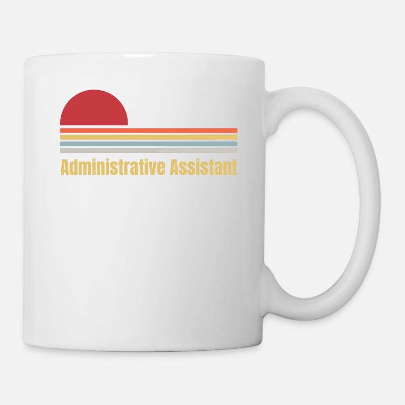 Adminstrative Assistant - Tasse - Weiß