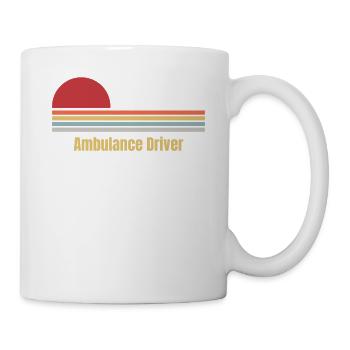 Ambulance Driver - Tasse - Weiß - Rechts