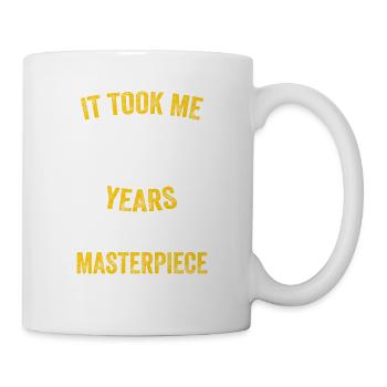 Lustiger 90 Jahre alter Witz 90. Geburtstag Gag Stolz - Tasse - Weiß - Rechts