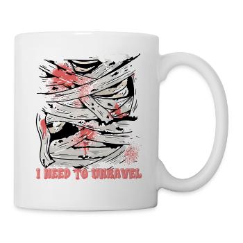 I NEED TO UNRAVEL, HALLOWEEN COSTUME - Mug - white - Right