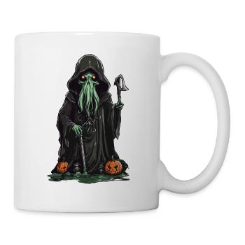 Le magicien tentaculaire Halloween Horror Special - Mug blanc - blanc - Droite