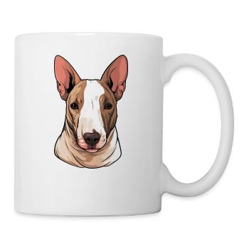 Dog Bull Terrier - Mug - white - Right