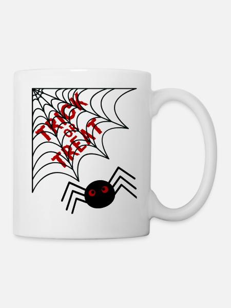Trick or Treat / Geschenkidee - Tasse - Weiß