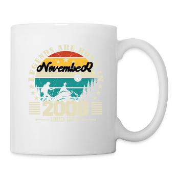 November 2008. November 2008 Birthday Gift. - Mug - white - Right