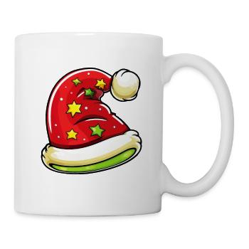 Christmas Hat Christmas Beanie - Mug - white - Right
