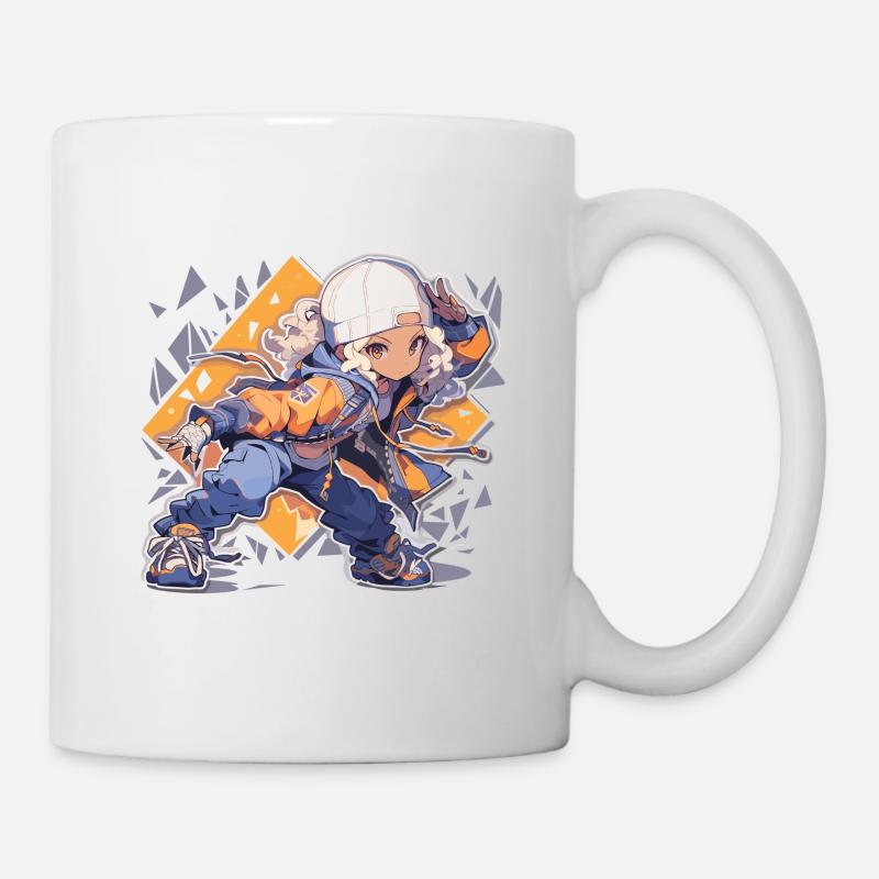 Breakdance Tänzer Breakdance Tanz - Tasse - Weiß