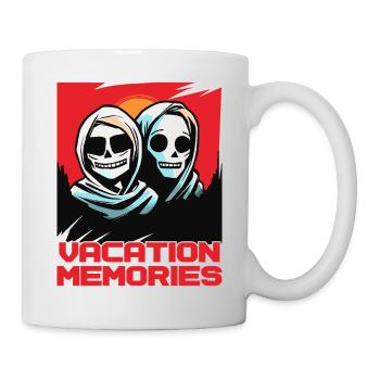 Memories of the holiday - Mug - white - Right